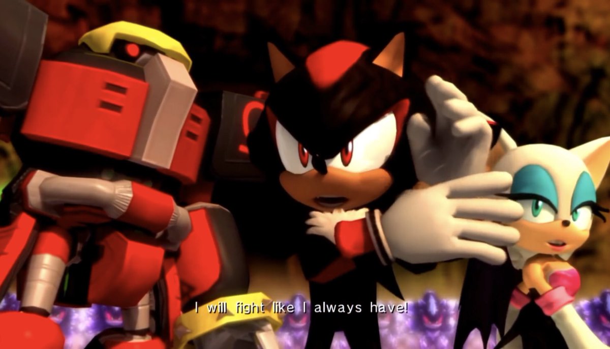 I love 06 Shadow a lot, it’s one of my favorite interpretations of his character