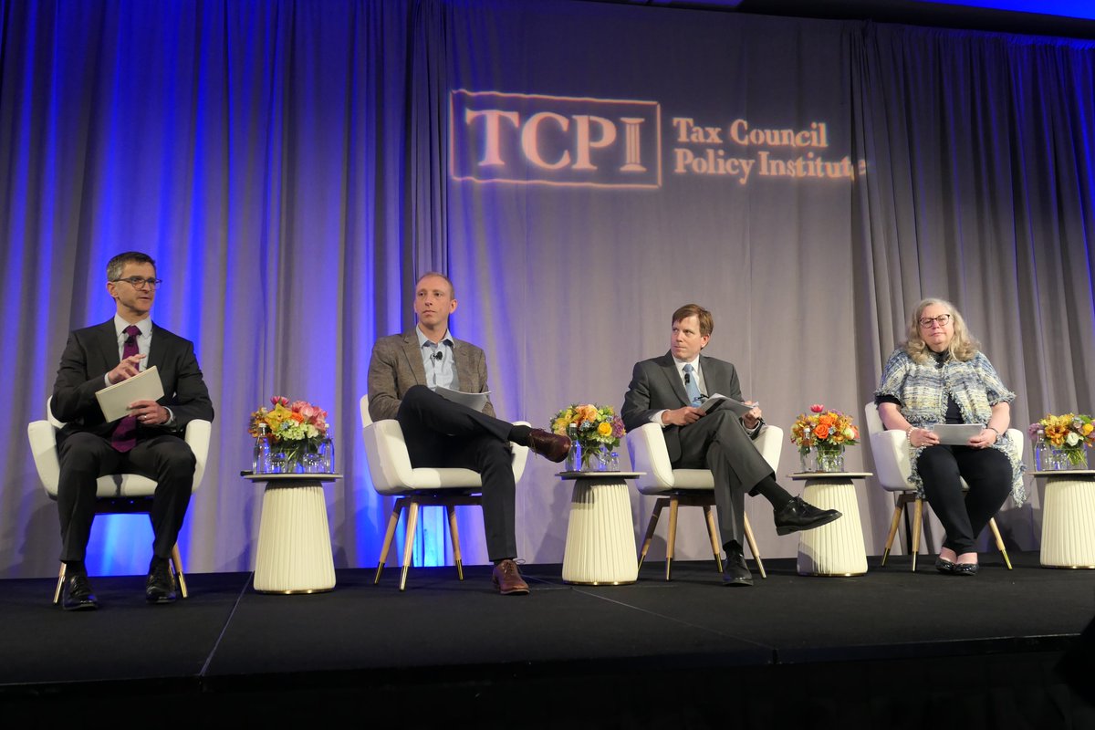 Two more panels until the end of the 2025 #TCPISymp! Just wrapped up "The Global Tax Dialogue – The Objectives, Players and Venues" panel with <a href="/KPMGUS_Tax/">KPMG US Tax</a>’s Michael Plowgian, <a href="/Deloitte/">Deloitte</a>'s John Bates, <a href="/Uber/">Uber</a>’s Kevin Nichols and <a href="/EYnews/">EY</a>’s Barbara Angus.

#TaxPolicy