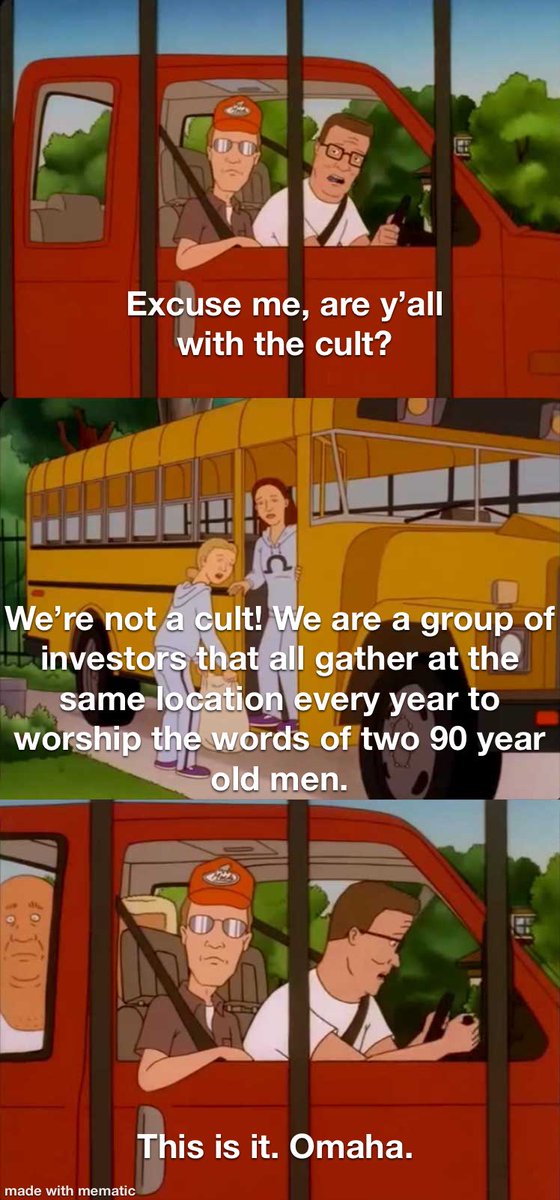 They had a good run $BRKB