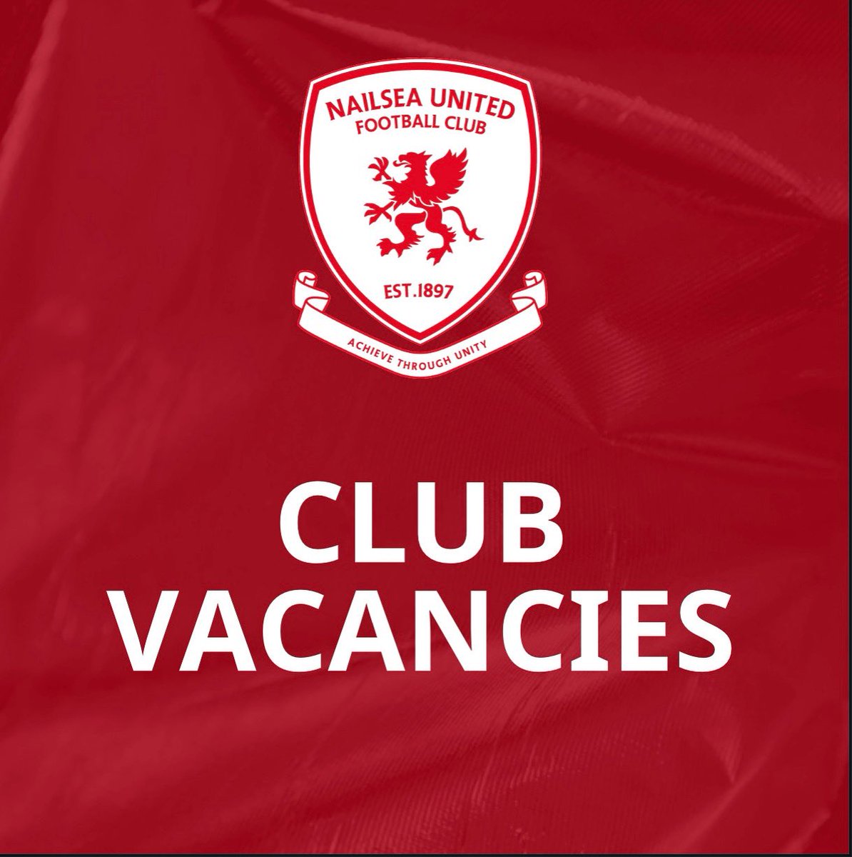 Nailsea United have two club vacancies, we are looking for the following:

⚫️ Club Secretary 
🔴 Manager and Coach of the A Team

If you are interested and want any further information please contact our chairman, Barry Maxted on 07963468398

<a href="/swsportsnews/">South West Sports News</a> <a href="/nailseapeeps/">Nailsea People</a>