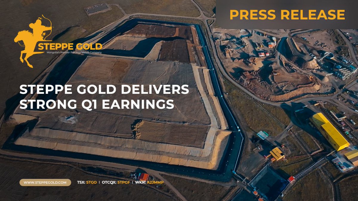 Steppe Gold | TSX: STGO tweet media