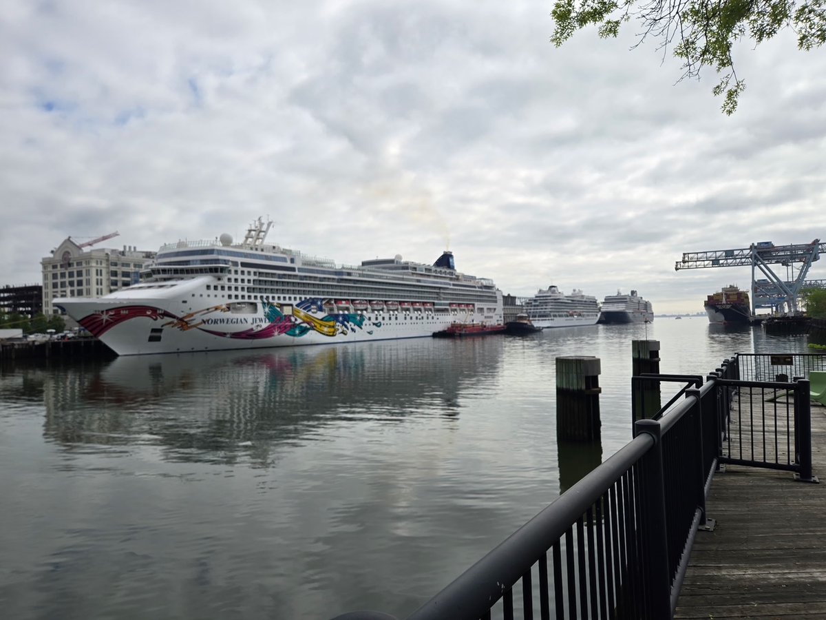 Flynn Cruiseport Boston (@flynncruiseport) on Twitter photo Celebrating our earliest, 3-ship day of the season with the <a href="/VikingCruises/">Viking</a> Neptune, <a href="/HALcruises/">Holland America Line</a> Zuiderdam and the <a href="/CruiseNorwegian/">Norwegian Cruise Line</a> Jewel. Flynn Cruiseport Boston will feature 8, three-ship days in 2025. Celebrating our earliest, 3-ship day of the season with the <a href="/VikingCruises/">Viking</a> Neptune, <a href="/HALcruises/">Holland America Line</a> Zuiderdam and the <a href="/CruiseNorwegian/">Norwegian Cruise Line</a> Jewel. Flynn Cruiseport Boston will feature 8, three-ship days in 2025.