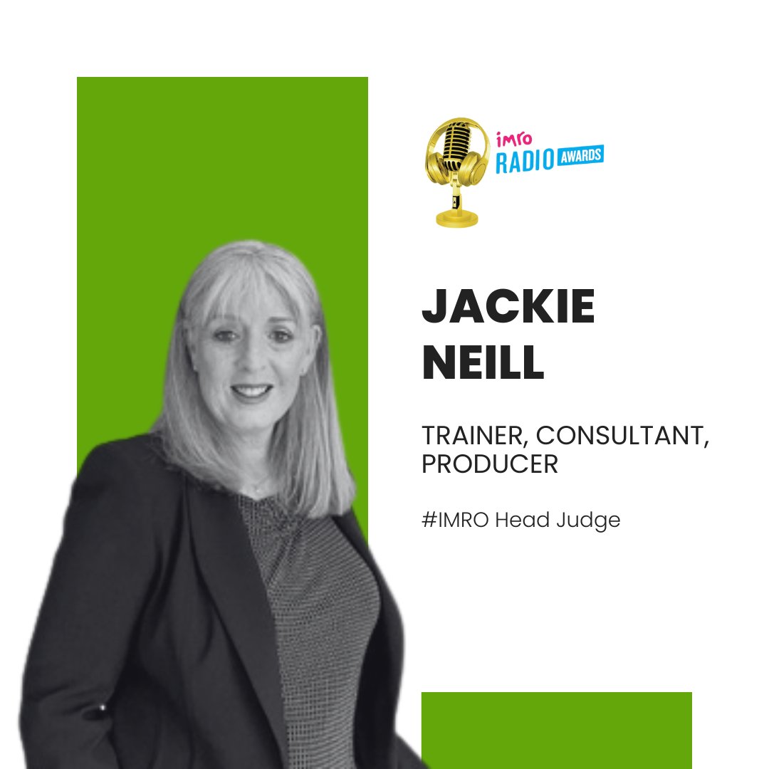 Learning Waves Skillnet (@learningwaves) on Twitter photo 🎙️ Head Judge Alert! We're excited to welcome Jackie Neill as Head Judge for <a href="/IMRORadioAwards/">IMRO Radio Awards</a> 2025!
📅 Join her Zoom session on the 28th May at 11am for top tips on your entry.
📝 Sign up via their newsletter: bit.ly/3Zf7Ry8
#IrishRadio <a href="/IMROireland/">IMRO</a> <a href="/CNaM_ie/">Coimisiún na Meán</a> 🎙️ Head Judge Alert! We're excited to welcome Jackie Neill as Head Judge for <a href="/IMRORadioAwards/">IMRO Radio Awards</a> 2025!
📅 Join her Zoom session on the 28th May at 11am for top tips on your entry.
📝 Sign up via their newsletter: bit.ly/3Zf7Ry8
#IrishRadio <a href="/IMROireland/">IMRO</a> <a href="/CNaM_ie/">Coimisiún na Meán</a>
