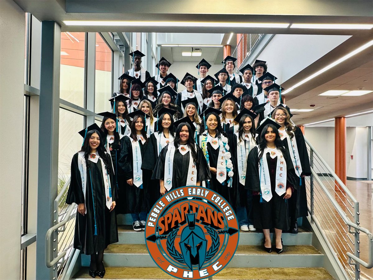 April Marie Ortega-Valdez (@april_phhs) on Twitter photo 56 Early College Spartans are receiving their Associate Degrees today from EPCC! 34 Graduated in the Fall! That’s equals 90 Spartans with Associate Degrees this year! Continue to #RISE SPARTANS! <a href="/PHills_HS/">Pebble Hills High School</a> <a href="/SocorroISD/">Socorro ISD</a> <a href="/PHHSEC/">Pebble Hills High School Early College</a> 56 Early College Spartans are receiving their Associate Degrees today from EPCC! 34 Graduated in the Fall! That’s equals 90 Spartans with Associate Degrees this year! Continue to #RISE SPARTANS! <a href="/PHills_HS/">Pebble Hills High School</a> <a href="/SocorroISD/">Socorro ISD</a> <a href="/PHHSEC/">Pebble Hills High School Early College</a>