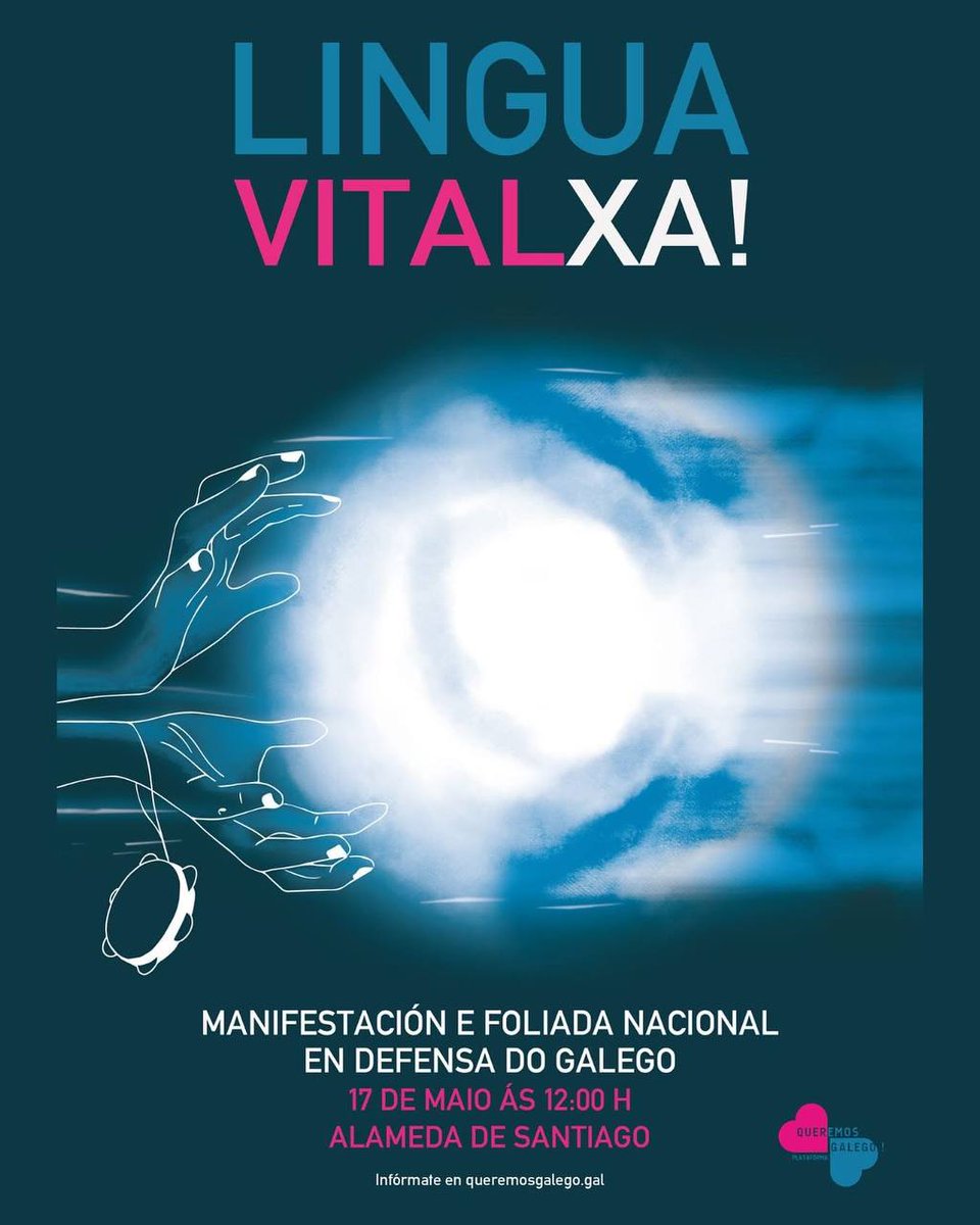 Orgullosas do Galego. Orgullosas de nós. Acude con orgullo o día 17 de maio ás 12h, na alameda de Santiago de Compostela.

“Ata que poda sentir orgullo pola miña lingua, non poderei sentir orgullo por min mesma” Gloria Anzaldúa.