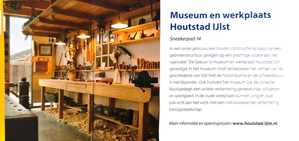 Ook huisvest het museum o.a. de collectie Nooitgedagt: een unieke verzameling gereedschap, schaatsen en speelgoed van deze voormalige producent uit de 11-stedenstad IJlst.