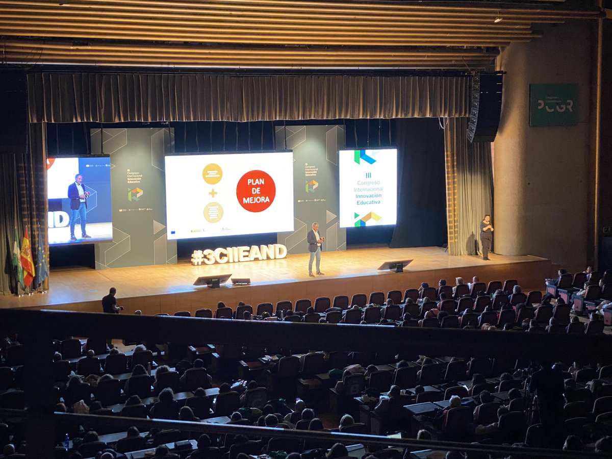 Manual Jesús Sánchez Hermosilla, Director General de Ordenación y Evaluación Educativa: “evaluación interna y externa concluya en un PLAN DE MEJORA”. III Congreso Internacional Innovación Educativa <a href="/EducaAnd/">Consejería Desarrollo Educativo y FP</a> <a href="/JoseUrPer/">José Uribe</a> #3CIIEAND