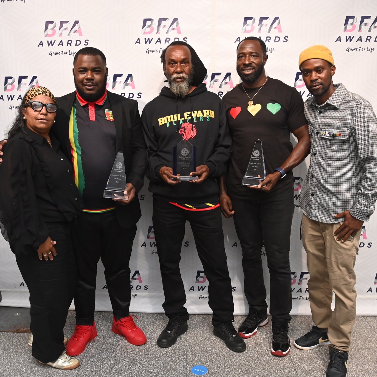 BermudaFA's tweet photo. Relive moments of the BFA Senior Awards! โจ Check out some of the fantastic photos captured last Saturday at Pier 6. ๐ธ Celebrating the incredible talent and dedication within Bermuda's football community. โฝ #BFAAwards #BermudaFA https://t.co/fflCfdlzr7