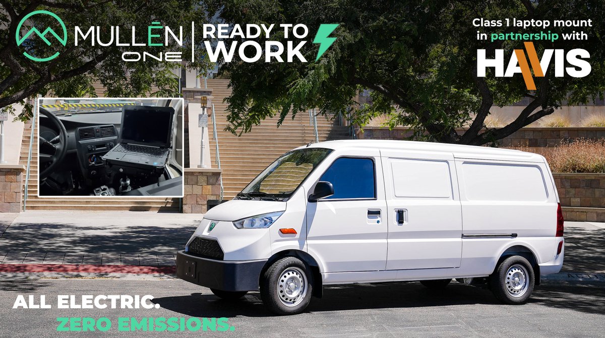 BollingerInnov's tweet photo. READY TO WORK๐ปโก
Turn your #MullenONE EV cargo van into a mobile office with the Havis laptop mount upfit.
Learn more about our innovative upfit solutions: https://t.co/6be8psvFMU
#mullencommercial #commercialev #greenfleet #commercialupfitting #electricvan #ev #evcargovan https://t.co/CHxIlQJnGQ
