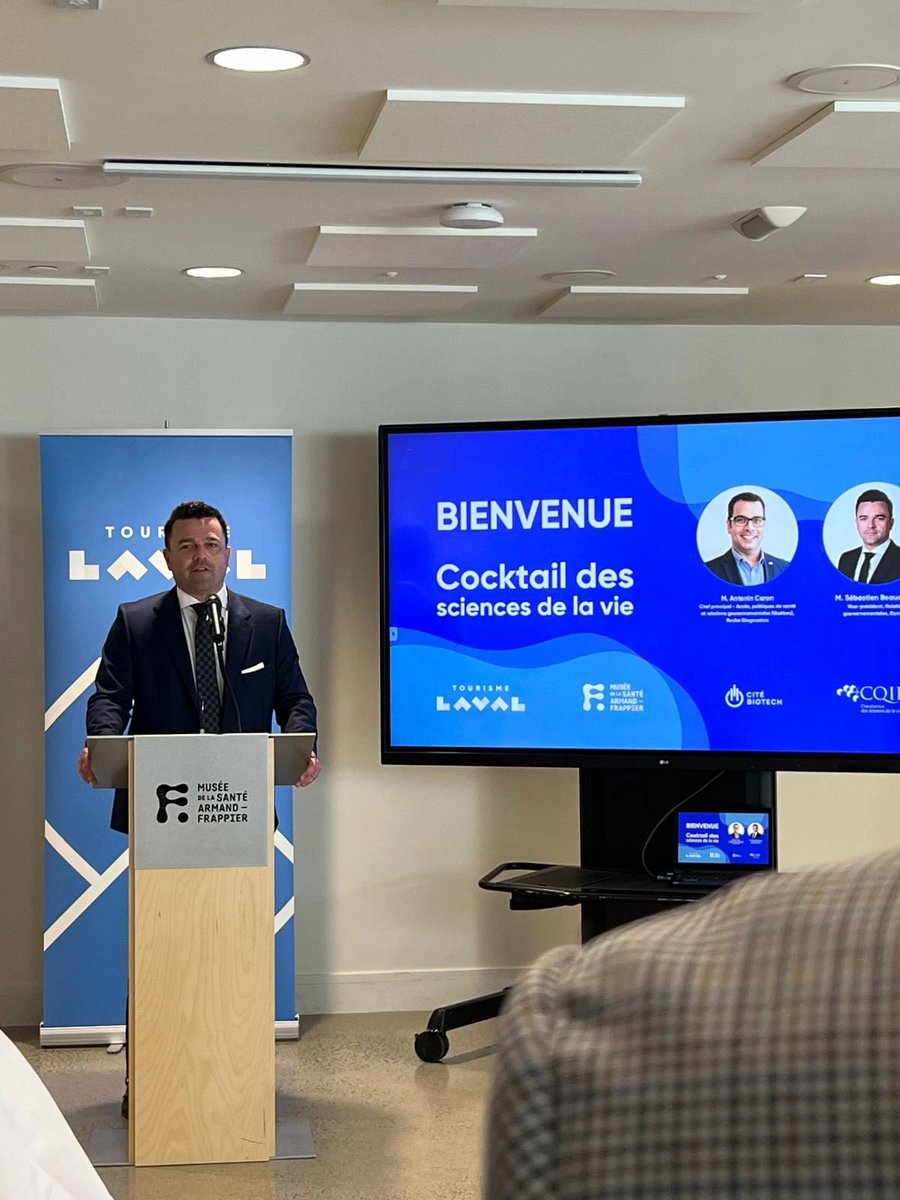 👌 Last night we attended the Life Sciences Cocktail, a wonderful evening to share, network, and hear Minister
<a href="/Cskeete/">𝘾𝙝𝙧𝙞𝙨𝙩𝙤𝙥𝙝𝙚𝙧𝙎𝙠𝙚𝙚𝙩𝙚</a> announce the expansion of <a href="/Dynacare/">Dynacare</a> in Laval!
NMX congratulates the organizers and partners for this inspiring initiative!