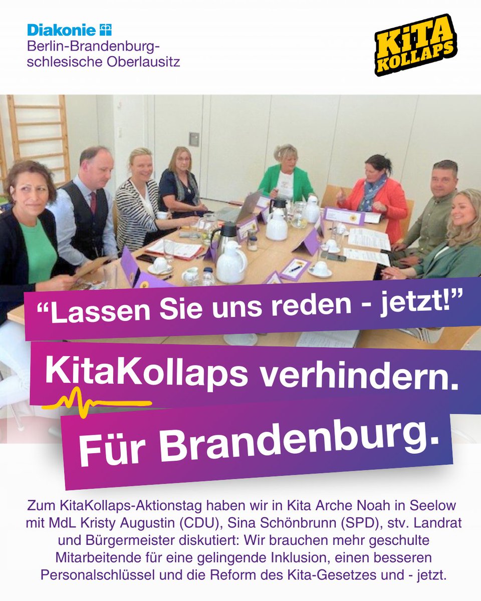 Jedes Jahr am 15. Mai werden hunderte Kitas im Land Brandenburg laut und stellen fest: Für unsere Kleinen und ihre Eltern braucht es mehr Zeit für eine gute pädagogische Begleitung und frühkindliche Bildung sowie Rechtssicherheit und landesweite verlässliche Strukturen.
Zum