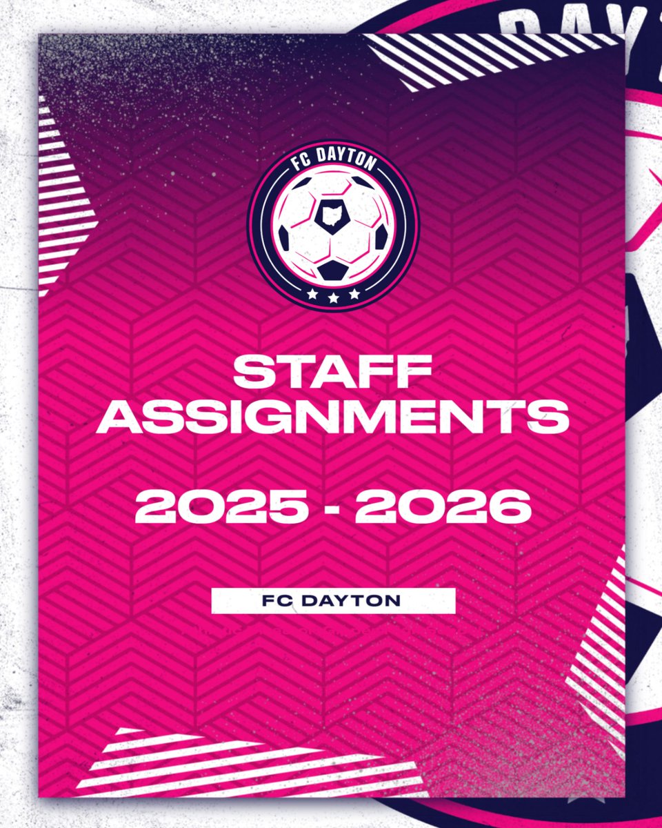 fcdayton's tweet photo. 2025-2026 Staff Assignments! 🚨📣

We’re proud to announce our coaching assignments for the upcoming year — starting with our boys and girls programs!⚽ 
From top to bottom, we believe this group will make a huge impact on and off the field. #FCD https://t.co/nepvz4eAkC