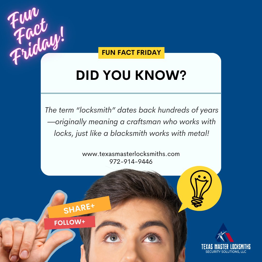 Texas Master Locksmiths and Security Solutions LLC tweet media