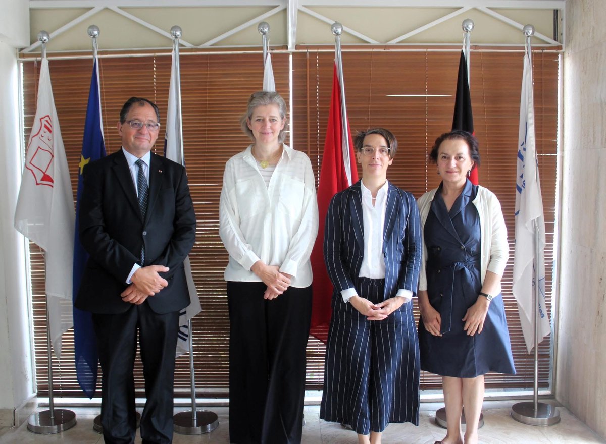 Mediterranean Academy of Diplomatic Studies MEDAC (@medac_malta) on Twitter photo Today <a href="/MEDAC_Malta/">Mediterranean Academy of Diplomatic Studies MEDAC</a> H.E. Catalina Cullas, Director for Relations with EU MS, Cross Border and Regional Cooperation. Also H.E. Tanja Beyer, Amb.of 🇩🇪 to 🇲🇹 and Ms Marja Freudenberg, 🇲🇹 Desk Officer at the <a href="/GermanyDiplo/">GermanForeignOffice</a>. Working towards more cooperation thr’ MEDAC’s German Chair. Today <a href="/MEDAC_Malta/">Mediterranean Academy of Diplomatic Studies MEDAC</a> H.E. Catalina Cullas, Director for Relations with EU MS, Cross Border and Regional Cooperation. Also H.E. Tanja Beyer, Amb.of 🇩🇪 to 🇲🇹 and Ms Marja Freudenberg, 🇲🇹 Desk Officer at the <a href="/GermanyDiplo/">GermanForeignOffice</a>. Working towards more cooperation thr’ MEDAC’s German Chair.