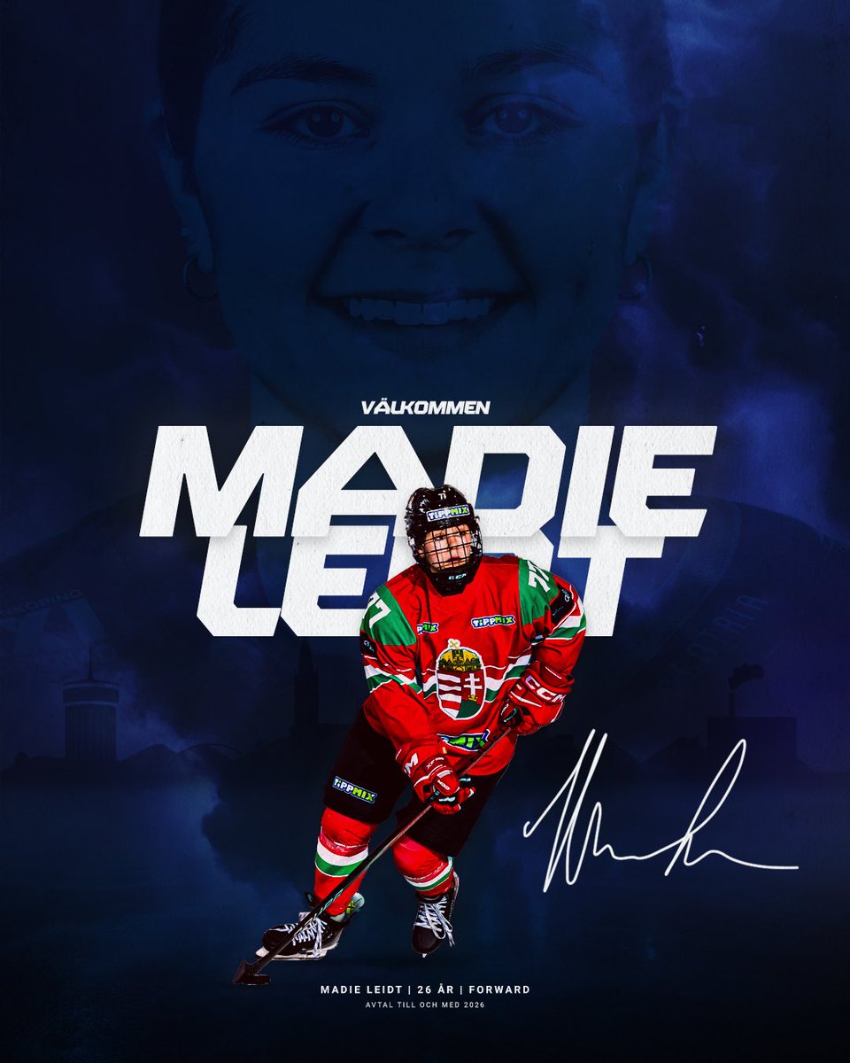 👋 Varmt välkommen till Linköping Hockey Club, Madie Leidt!

Den 26-åriga forwarden Madie Leidt har tecknat ett ettårsavtal med Linköping Hockey Club.

🔗 Läs mer här: lhc.eu/article/wx1asw…