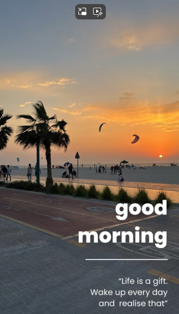 Wake up with determination go to bed with satisfaction!☀️✨