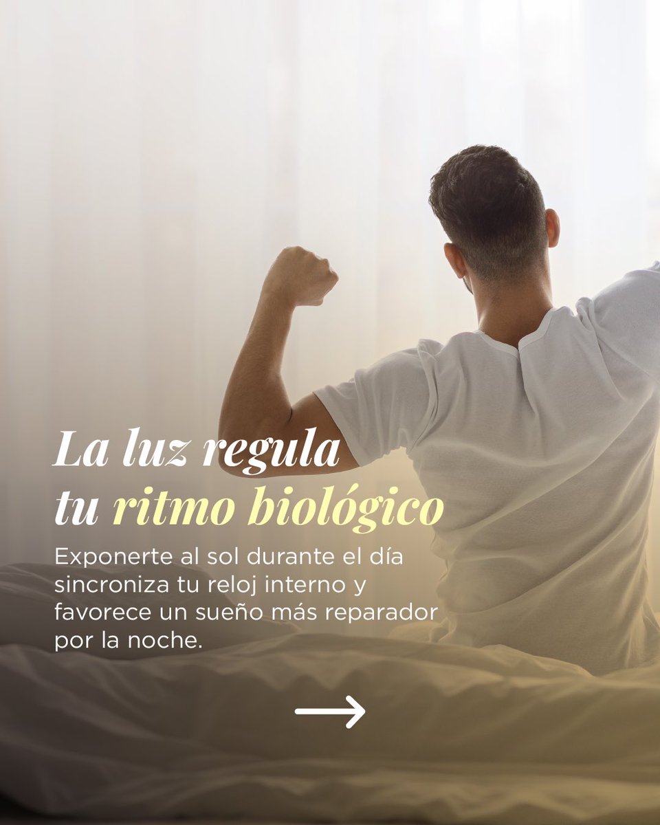 fpropagas's tweet photo. ☀️ El Día Mundial de la Luz nos recuerda los increíbles beneficios que aporta la luz solar a nuestro bienestar. 

¿Por qué es tan importante exponerse a la luz natural?
1️⃣ Mejora tu estado de ánimo
2️⃣ Regula tu ritmo biológico
3️⃣ Fortalece tu cuerpo https://t.co/vE8SI7UHbH