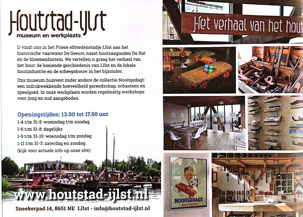 Ook huisvest het museum o.a. de collectie Nooitgedagt: een unieke verzameling gereedschap, schaatsen en speelgoed van deze voormalige producent uit de 11-stedenstad IJlst.