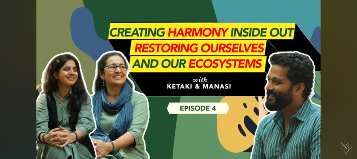 😊
It was super fun to talk to Swapnil n Mrunmayee for their podcast.. we felt we could just go on chatting for hours... It was only the sun n camera batteries that could stop us.. ☺️

Do watch EP4 :
youtu.be/7G7QEGr-KSo?si…