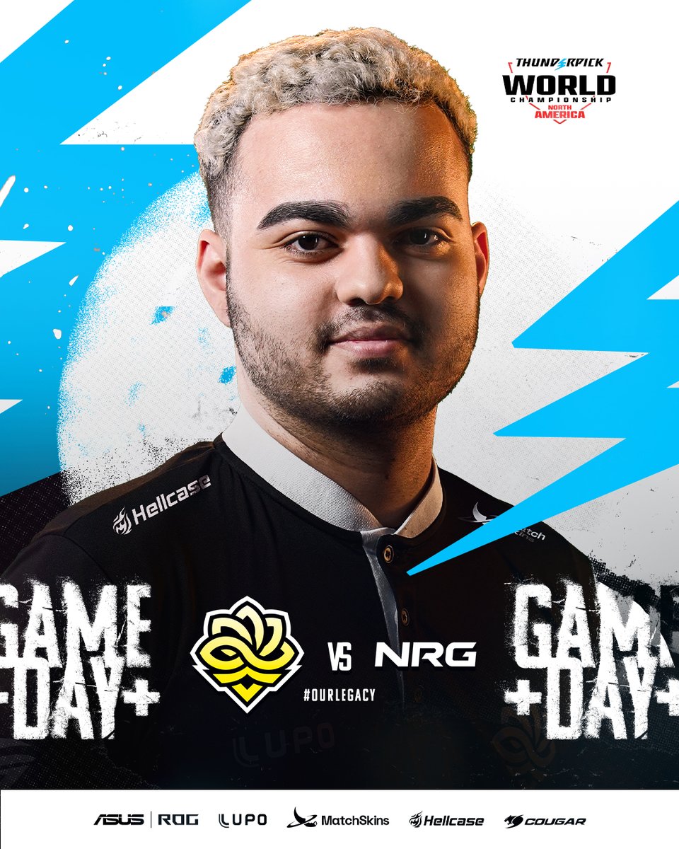 É DIA DE FINAL! 🔥
Vamos buscar o título da Thunderpick World Championship 2025 NA S1!

🆚 NRG
⏰ 20:30
🖥️ twitch.tv/legacytvbrasil

#OurLegacy #LegacyCS