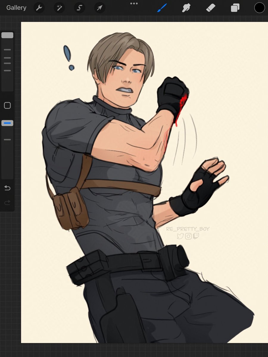 no biting!

#ResidentEvil #LeonKennedy #RE4