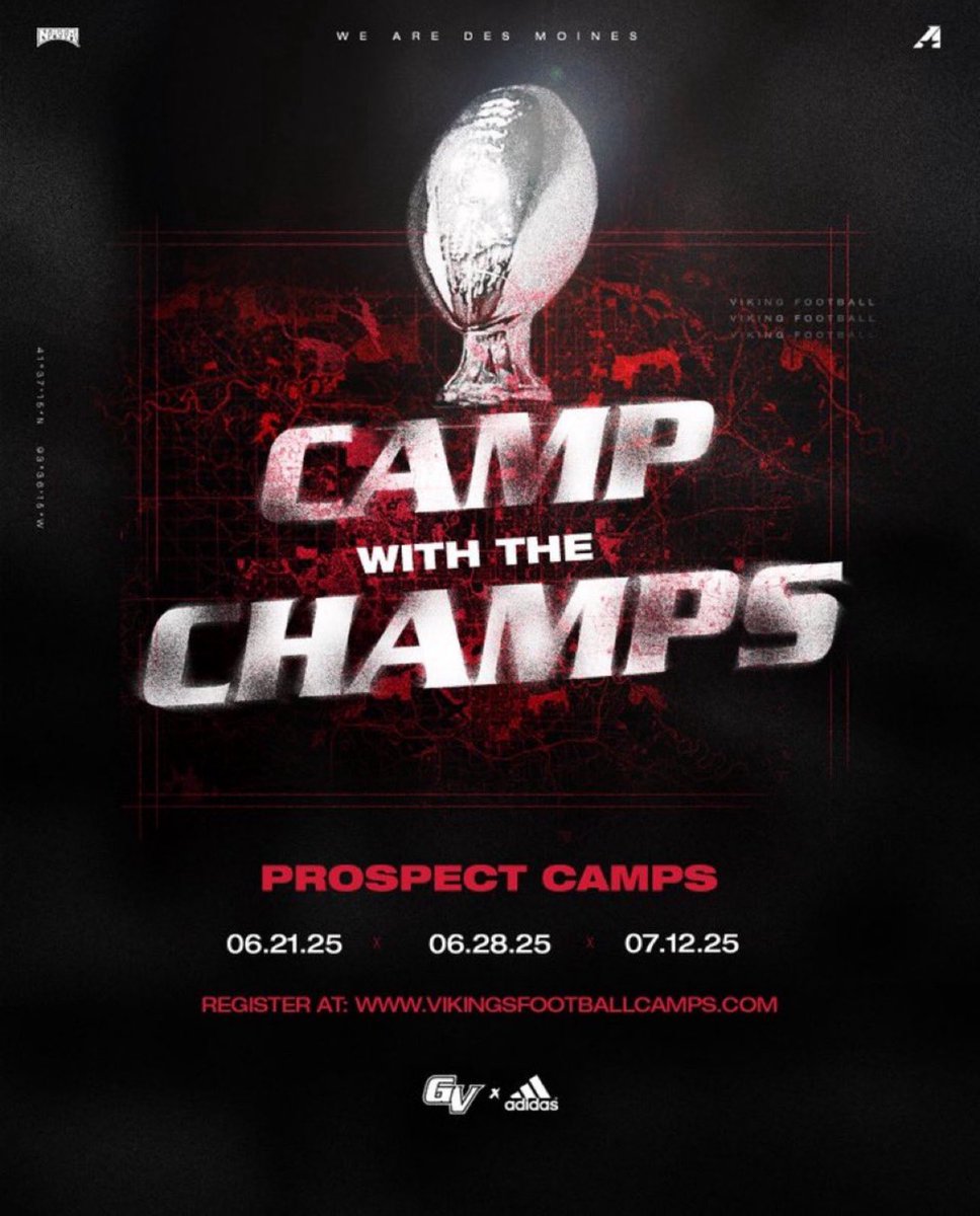 th3y_luv's tweet photo. Thank you for the invitation to grand view Vikings football camp! @GVVikingFB @KnockJordan @treajr10 @CoachNeilP https://t.co/WiMZtoqlU6