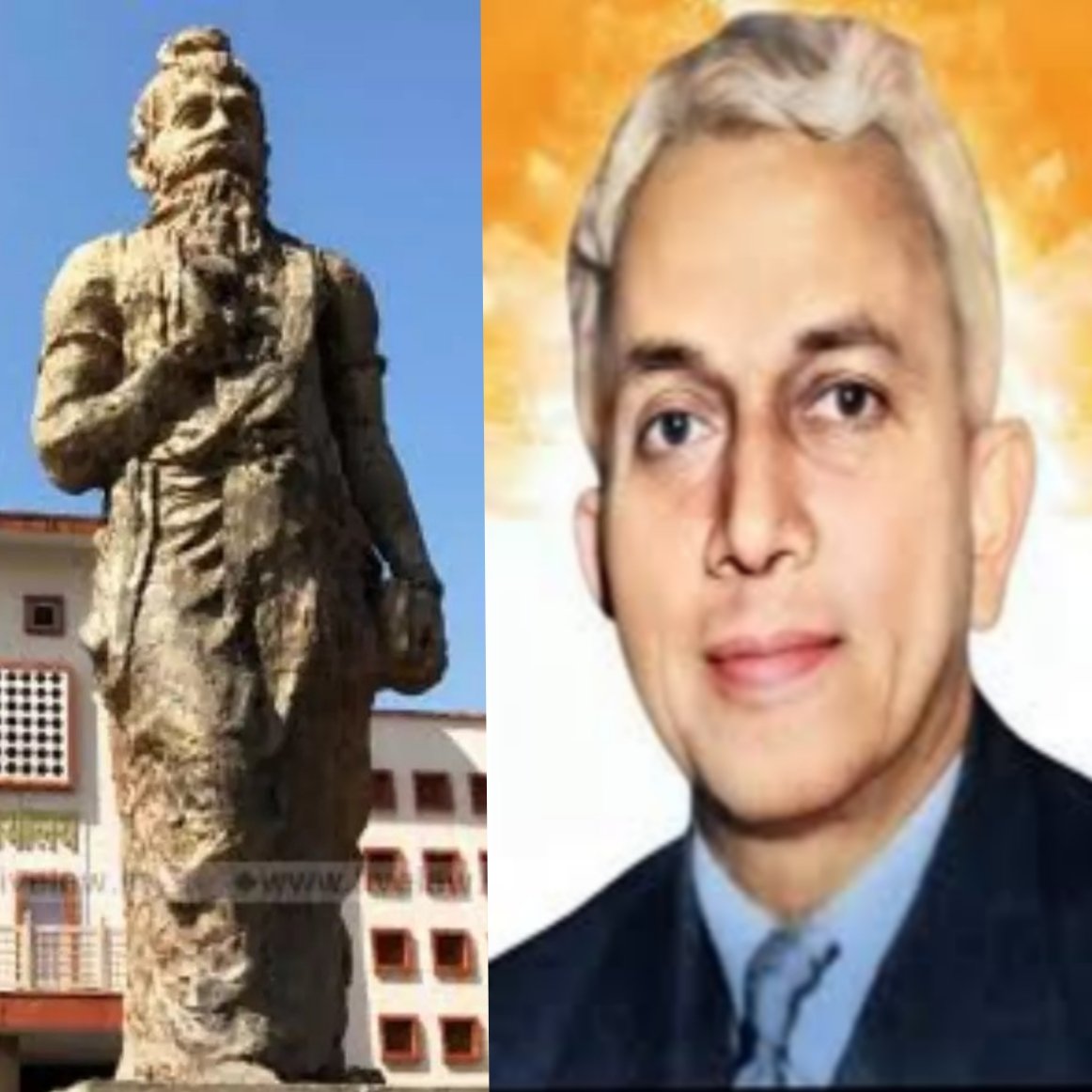 ErDurgeshPande7's tweet photo. मूर्ति लगानी हो तो स्वतंत्रता सेनानियों और फौजियों के बाद भगवान मनु की मूर्ति लगाओ जिन्होंने सृष्टि की रचना की। और लगाना हो तो श्री बी • एन• राव जी की मूर्ति लगाओ जिन्होंने संविधान बनाने में सबसे ज्यादा भूमिका रही है। https://t.co/5gvDBoyVqF