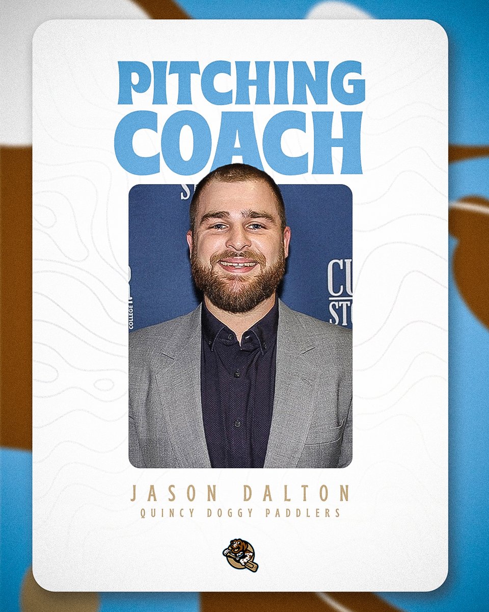 Please help us welcome 𝐉𝐚𝐬𝐨𝐧 𝐃𝐚𝐥𝐭𝐨𝐧 to the coaching staff!

Jason will be working with our pitchers this summer and joins us from Coach Gyorkos' staff at Culver-Stockton

#DoggyPaddlers