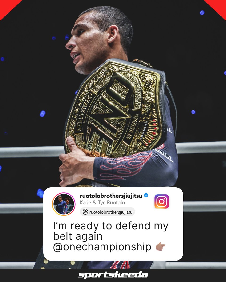 sportskeedaMMA's tweet image. ⚔️Who should the reigning ONE welterweight submission grappling king face next? 

#SubmissionGrappling #ONEChampionship