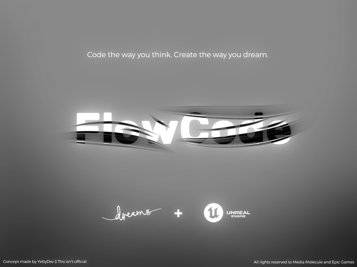 bobbysburgersk9's tweet image. What if Unreal Engine and Blender had modes as intuitive as Dreams on PS4—yet fully pro?
FlowCode: visual logic for UE5
Blender Play: simplified, powerful Blender mode
No code. Real-time collaboration.
#FlowCode #BlenderPlay #UnrealEngine #Blender3D #GameDev #NoCode