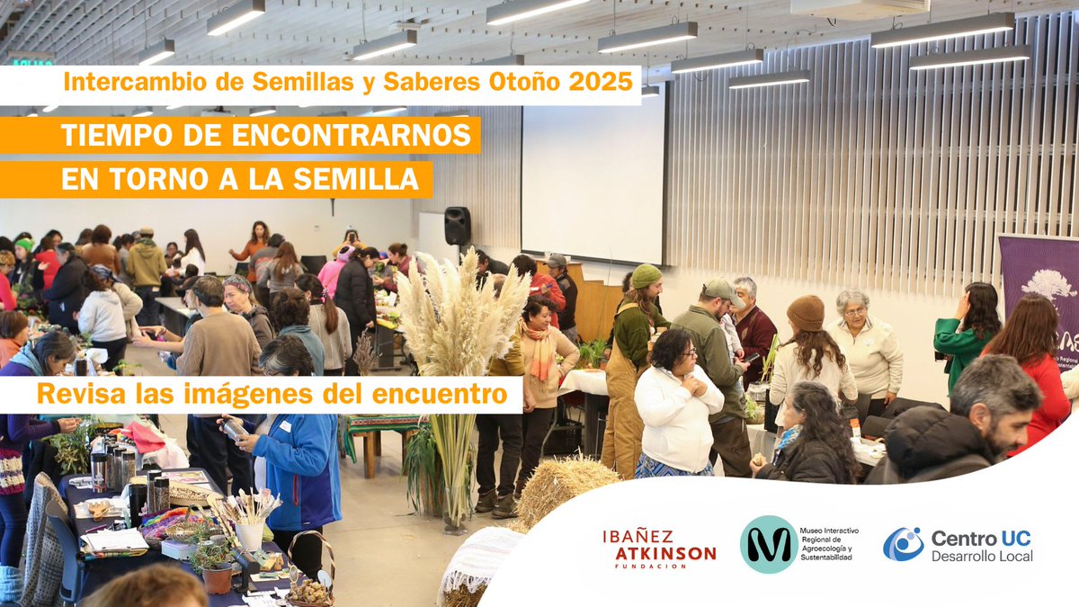 El evento, que se realizó este miércoles en el Auditorio del CIDS del Campus Villarrica, convocó a la comunidad a compartir en torno a la semilla y los saberes locales.

Revisa la galería completa aquí:
flic.kr/s/aHBqjCegTT