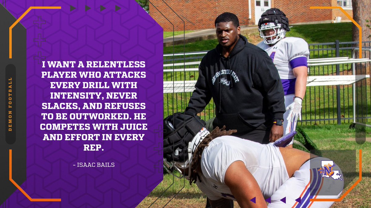 DemonFootballCamps (@demonfbcamps) on Twitter photo Our Defensive Line Coach <a href="/Coach_Bails/">Isaac Bails</a> wants to see if you have the intangibles to be the next best Demon Defensive Lineman! Almost one month out from our first camp in Baton Rouge! demonelitefootballcamps.com/index.cfm Our Defensive Line Coach <a href="/Coach_Bails/">Isaac Bails</a> wants to see if you have the intangibles to be the next best Demon Defensive Lineman! Almost one month out from our first camp in Baton Rouge! demonelitefootballcamps.com/index.cfm