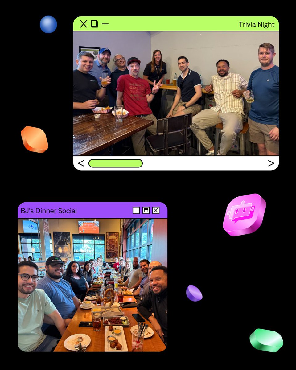 eightpoint_io's tweet image. Pushing Boundaries. Driving Impact. 🚀
This week, our Android team came together to dive deep into what’s next — from exploring new opportunities to celebrating recent wins and reimagining what our apps can do.
Big things are in the works.
#Eightpoint #AndroidWeek