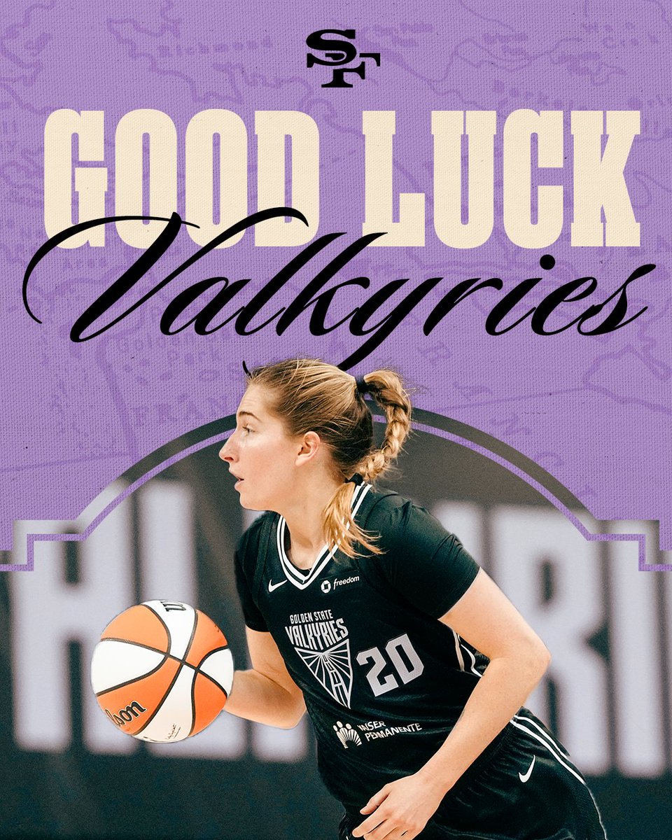 49ers's tweet photo. Good luck to our friends making history tonight 🏀

@valkyries | #BayAreaUnite https://t.co/uREI2nmiTG
