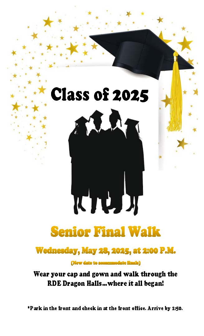 New date for Drabek Elementary Senior Walk! <a href="/SFAHS_Bulldogs/">Austin High School</a>