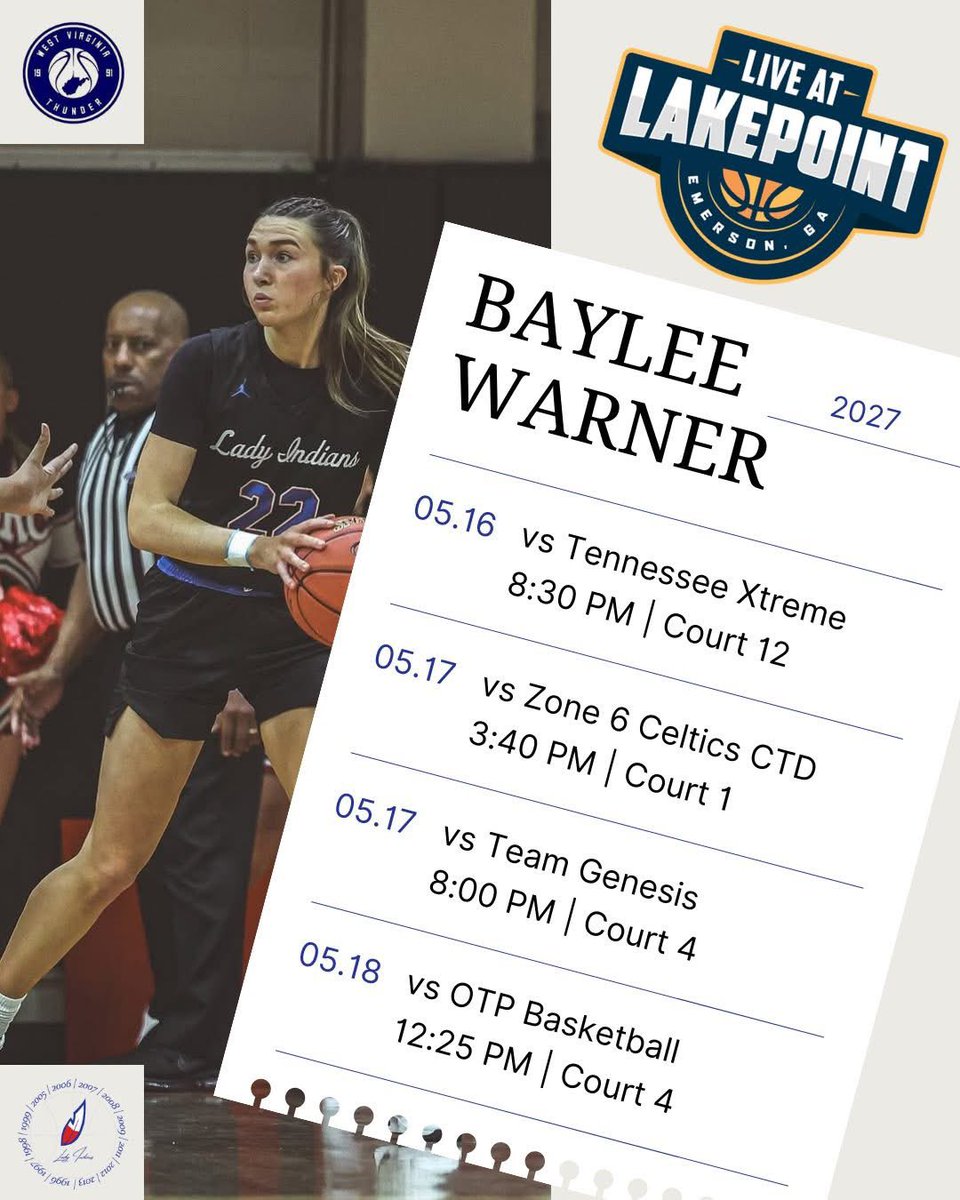 schedule for live @ lakepoint