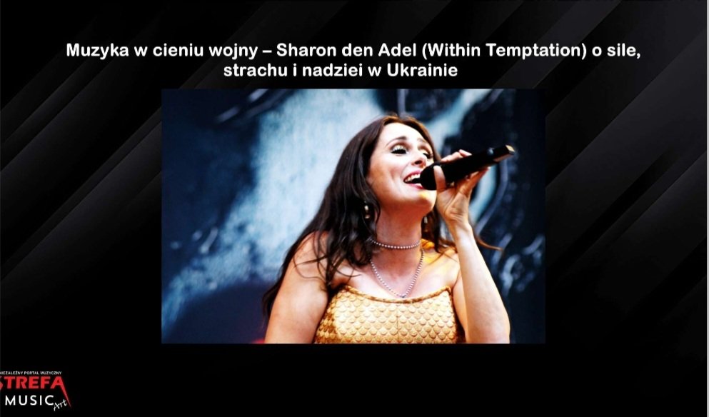 Muzyka w cieniu wojny – Sharon den Adel (Within Temptation) o sile, strachu i nadziei w Ukrainie 🇺🇦 

  Więcej na : strefamusicart.pl/2025/05/13/muz…
Within Temptation #wywid #rozmowa