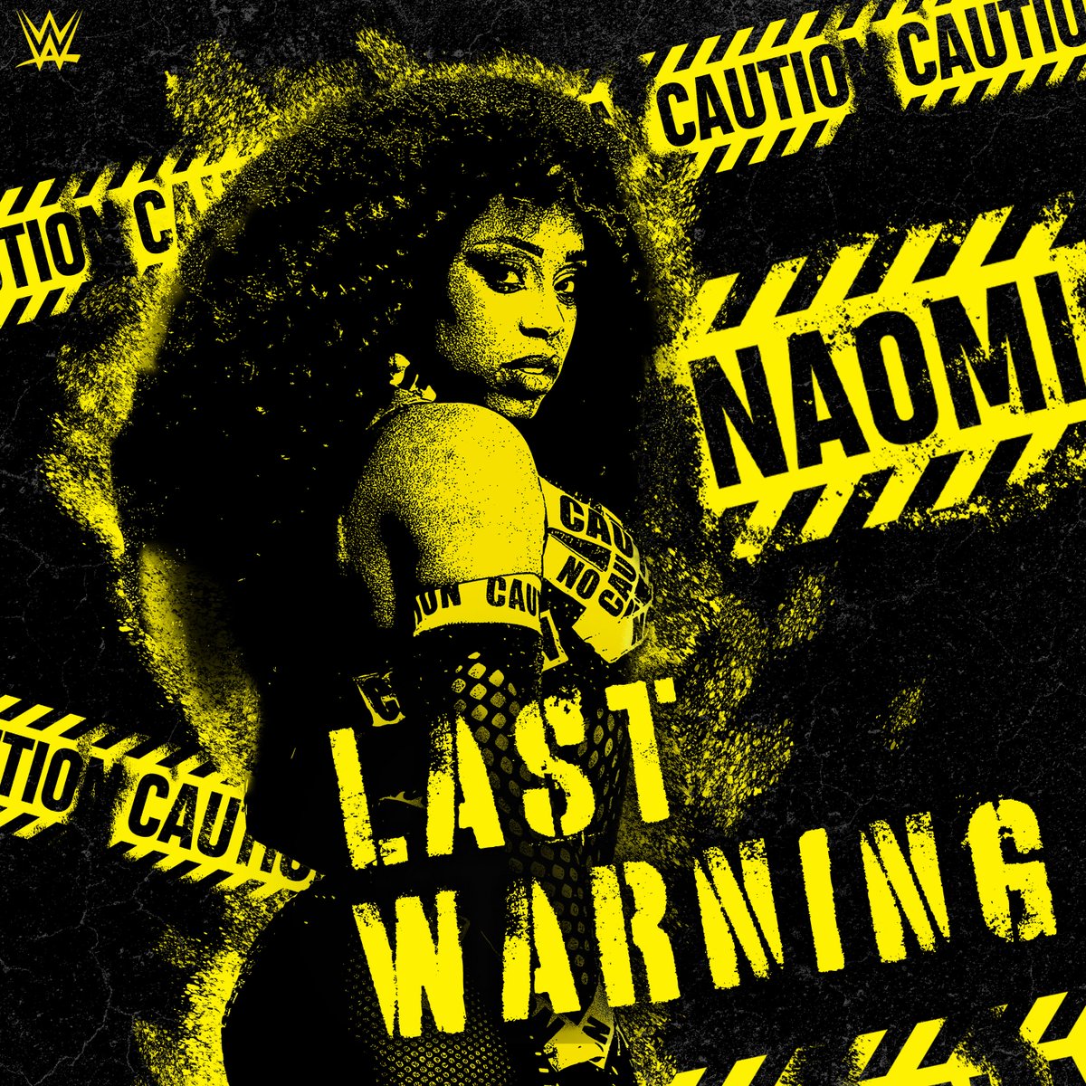 WWEMusic's tweet image. Proceed with caution. Listen to @TheTrinity_Fatu’s theme “Last Warning” on your favorite music service: linktr.ee/wwemusic