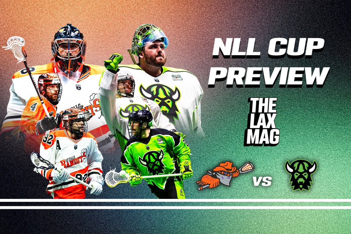 The 2025 NLL Cup Finals start tonight at the KeyBank Center when Buffalo hosts Game 1 of the best-of-three series against Saskatchewan.

In The Lax Mag's NLL Cup Preview, we'll outline why the Bandits and Rush look likely to win, but also why they won't: thelaxmag.com/2025-nll-cup-p…