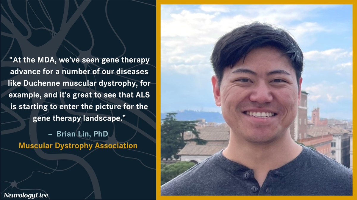 NeurologyLive® (@neurology_live) on Twitter photo 🧬 For #ALSAwarenessMonth, we spoke with Brian Lin, PhD, research portfolio director at <a href="/MDAorg/">Muscular Dystrophy Association</a>, about the evolving #ALS treatment landscape. He discussed progress in genetic and RNA-based approaches and what they could mean for future care.
🎧 Watch the interview: 🧬 For #ALSAwarenessMonth, we spoke with Brian Lin, PhD, research portfolio director at <a href="/MDAorg/">Muscular Dystrophy Association</a>, about the evolving #ALS treatment landscape. He discussed progress in genetic and RNA-based approaches and what they could mean for future care.
🎧 Watch the interview: