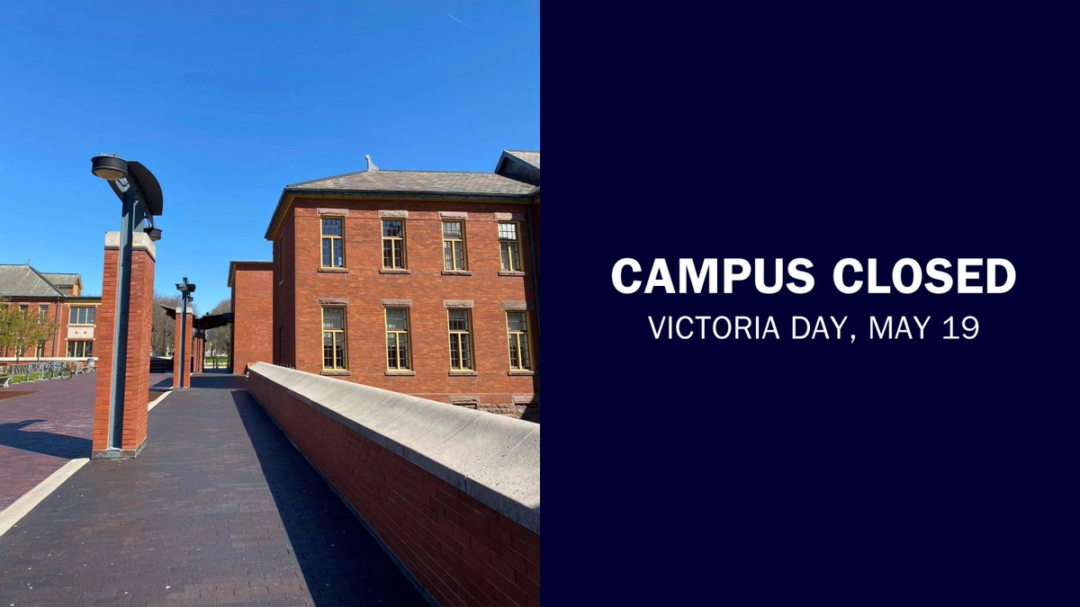 Reminder FSCS: Humber campuses are closed on Monday, May 19 for Victoria Day &amp; will reopen Tuesday, May 20.

#HumberFSCS #VictoriaDay
