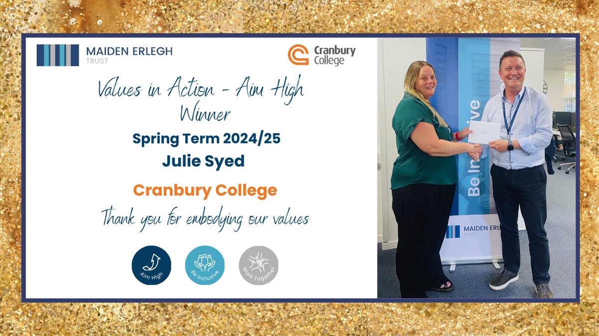 Maiden Erlegh Trust tweet media