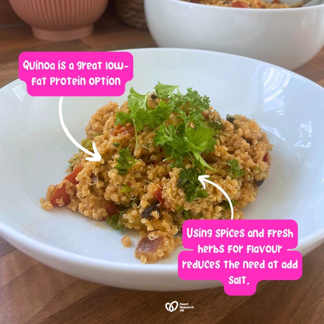 Salads don’t have to be boring – and they definitely don’t have to be cold! 🥗🔥
This hearty quinoa &amp; roasted veggie salad is naturally gluten free, super satisfying, and perfect for Celiac Awareness Month 💚  heartresearch.org.uk/quinoa-roasted… #recipe #cooking