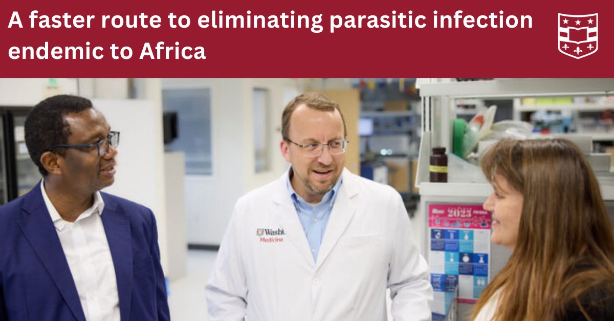 WashU Medicine Department of Medicine (@washudeptmed) on Twitter photo In a clinical trial, Philip Budge, MD, PhD, @washumedid and researchers, Benjamin Koudou of <a href="/CSRS_CIV/">CSRS Côte d'Ivoire</a> and Catherine Bjerum, MD <a href="/cwru/">Case Western Reserve</a> find moxidectin, a new medicine for river blindness, also works for lymphatic filariasis. collaborators
Learn more> l8r.it/GNIJ In a clinical trial, Philip Budge, MD, PhD, @washumedid and researchers, Benjamin Koudou of <a href="/CSRS_CIV/">CSRS Côte d'Ivoire</a> and Catherine Bjerum, MD <a href="/cwru/">Case Western Reserve</a> find moxidectin, a new medicine for river blindness, also works for lymphatic filariasis. collaborators
Learn more> l8r.it/GNIJ