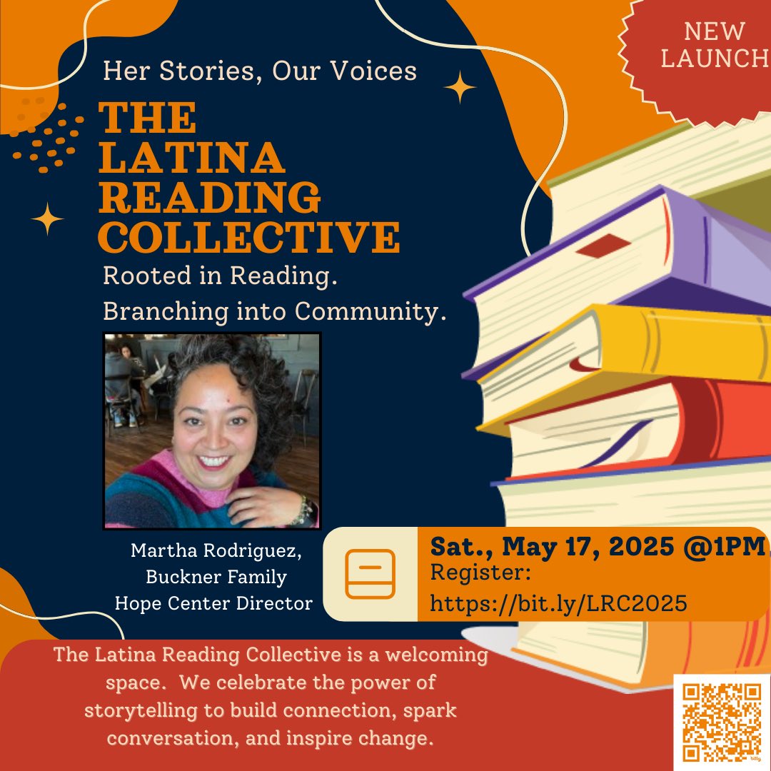 📚 Reminder: Tomorrow is the Big Day!
The Collective  is officially launching the Latina Reading Collective! Lead by  Martha Rodriguez
📍 Location: Whose Books
512 W Davis St, Dallas <a href="/1PM/">໊</a>
📍 in The Lounge
<a href="/edgray1906/">Dr. Ed Gray</a> <a href="/ErickaLedferd/">Ericka Ledferd</a>  <a href="/millie_tambo/">Millie Tambo</a>