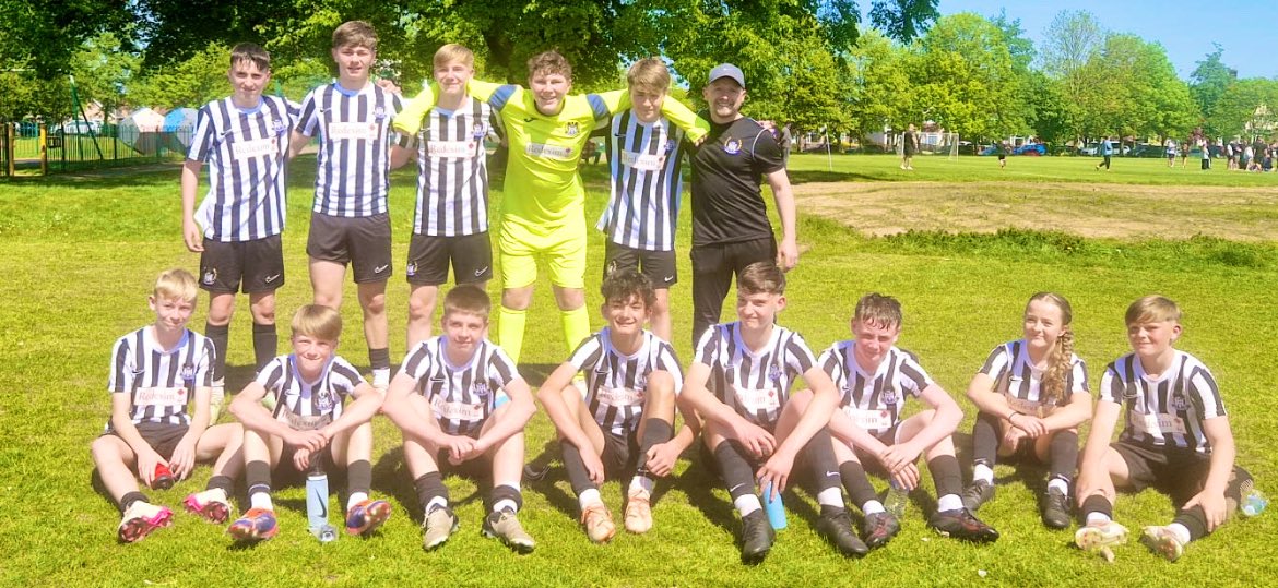 WestellaJuniors's tweet photo. Another successful season over.A new squad put together,2 semi finals, we stayed competitive in a very good league and was the only team to beat the eventual Treble winners.The wins come and go, the smiles and memories stay forever. Thanks again to @RedeximUK for our sponsorship https://t.co/GOj0k3yaCy