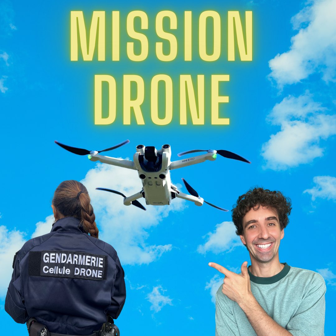 [🇫🇷NOUVELLE VIDÉO]
L’adjudant Nathalie de la Gendarmerie nous explique comment les drones révolutionnent les interventions sur le terrain, notamment lors de disparitions inquiétantes, d'accidents ou de catastrophes naturelles. J’ai adoré 😍👍🏻

youtu.be/2DrLWxBf_Ds