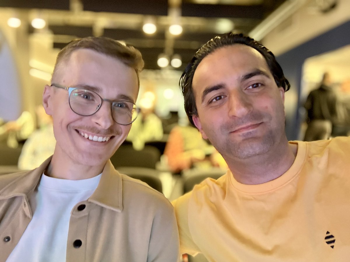 Majid Hajian π (@mhadaily) on Twitter photo Thanks to <a href="/FlutterCracow/">Flutter Cracow Meetup π</a> for inviting me and <a href="/OrestesGaolin/">Dominik Roszkowski</a> to connect and talk about #Flutter.
Itβs ways great to meet old and know new friends ππ
Special thanks to <a href="/rafalplonka/">RafaΕ PΕonka</a> π Thanks to <a href="/FlutterCracow/">Flutter Cracow Meetup π</a> for inviting me and <a href="/OrestesGaolin/">Dominik Roszkowski</a> to connect and talk about #Flutter.
Itβs ways great to meet old and know new friends ππ
Special thanks to <a href="/rafalplonka/">RafaΕ PΕonka</a> π