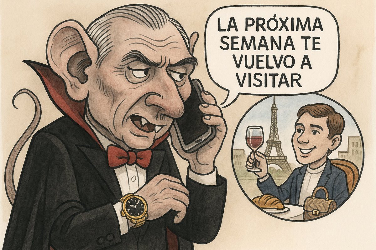 Adán Augusto predica “austeridad republicana” con un reloj de más de un millón en la muñeca…
Y mientras tú luchas por entrar a una universidad del bienestar, su hijo estudia en París.
Pero tranquilo, la transformación sí es para todos… los de su familia.
#AusteridadRepublicana