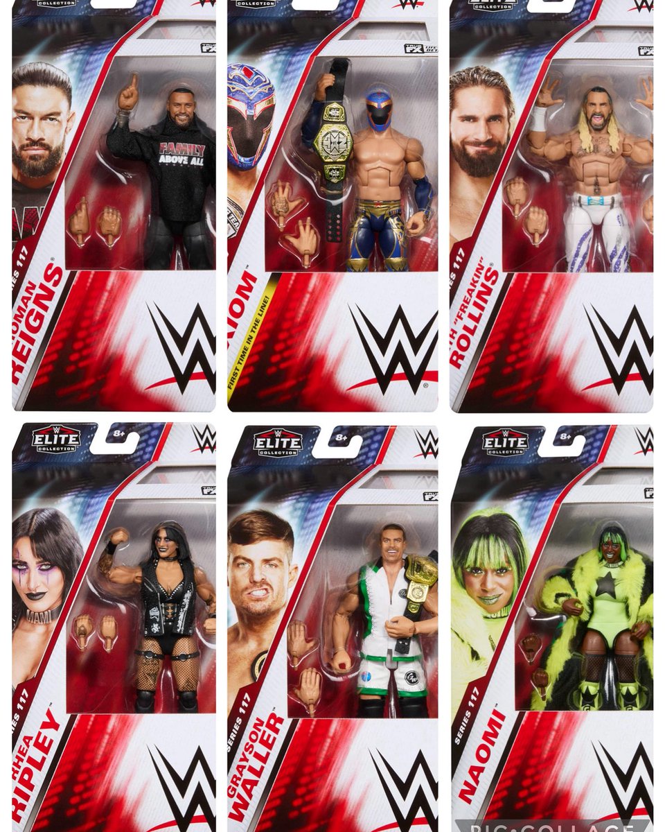 Only a small number of most of these left

toysandmasks.com

#wwe #wweuniverse #wwenxt #wweraw #wwesmackdown #romanreigns #sethrolllins #axiom #rhearipley #graysonwaller #naomi #wweelitesquad #wwefigures #swansea